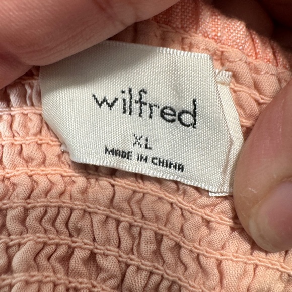 Wilfred Wander Linen Blouse Coral - Picture 5 of 10